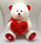 bear with valentine heart